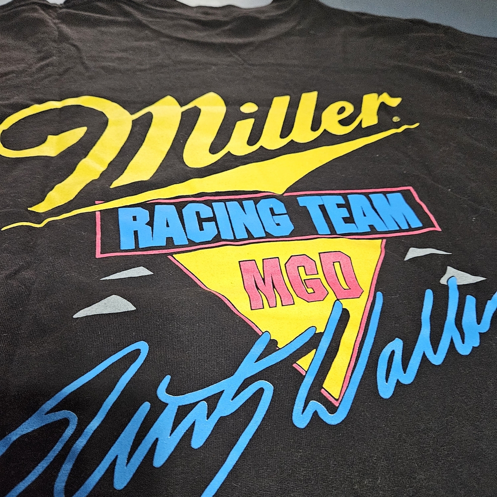 Black Racing Tee - Picture 3 of 5